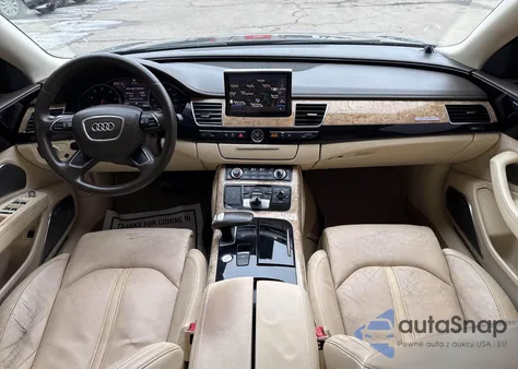 2011 Audi A8 L 4.2 z USA, uszkodzony, nr VIN WAURVAFD0BN009504